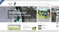 Desktop Screenshot of golfanlage-zollmuehle.de